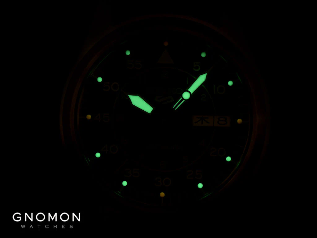 Seiko 5 Sports “Street Style” Flieger Khaki Green Ref. SBSA141 - Image 9