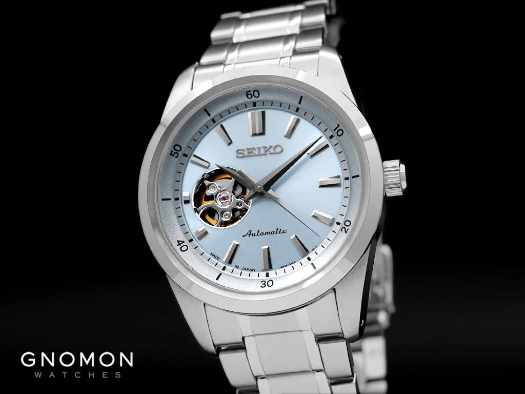 Seiko Selection Spring 2026 Open-Heart Blue - Ltd Ed 1000pcs Ref. SCVE065 - Image 7