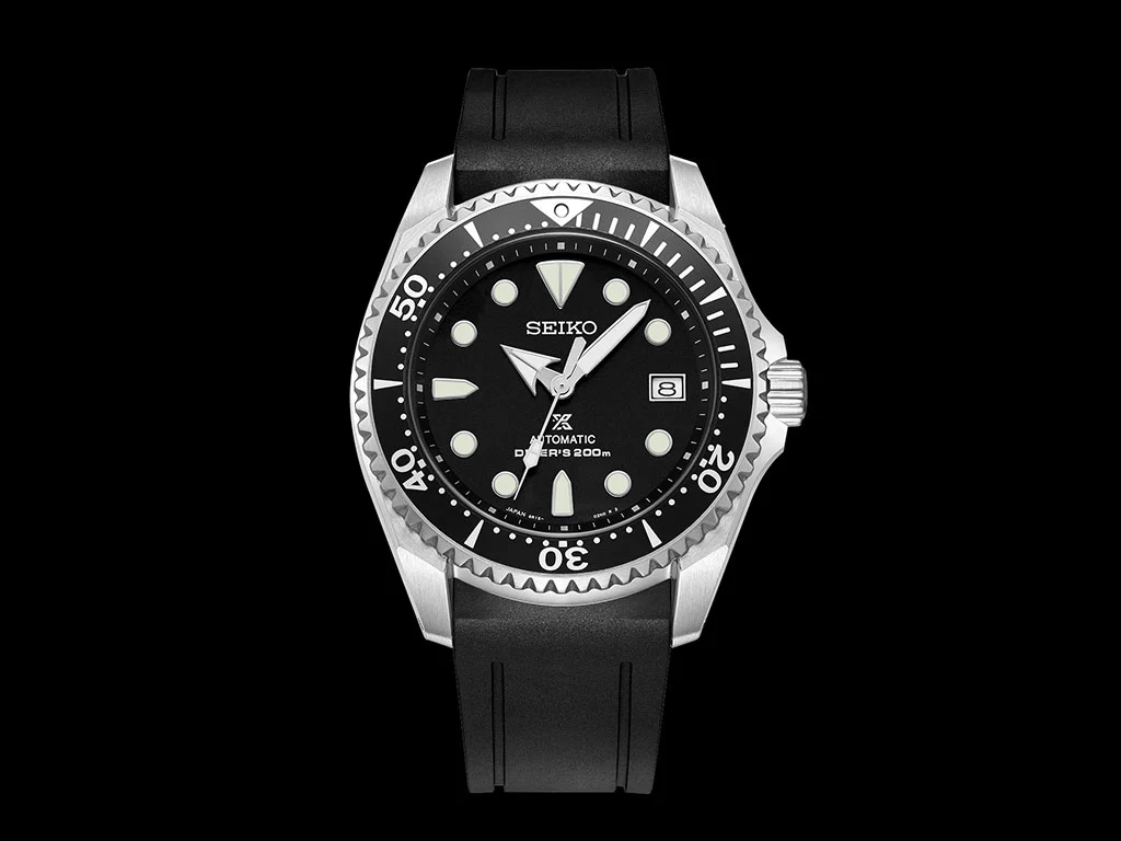 Seiko Shogun Series (CB04) - Curved End Rubber Strap - Image 4