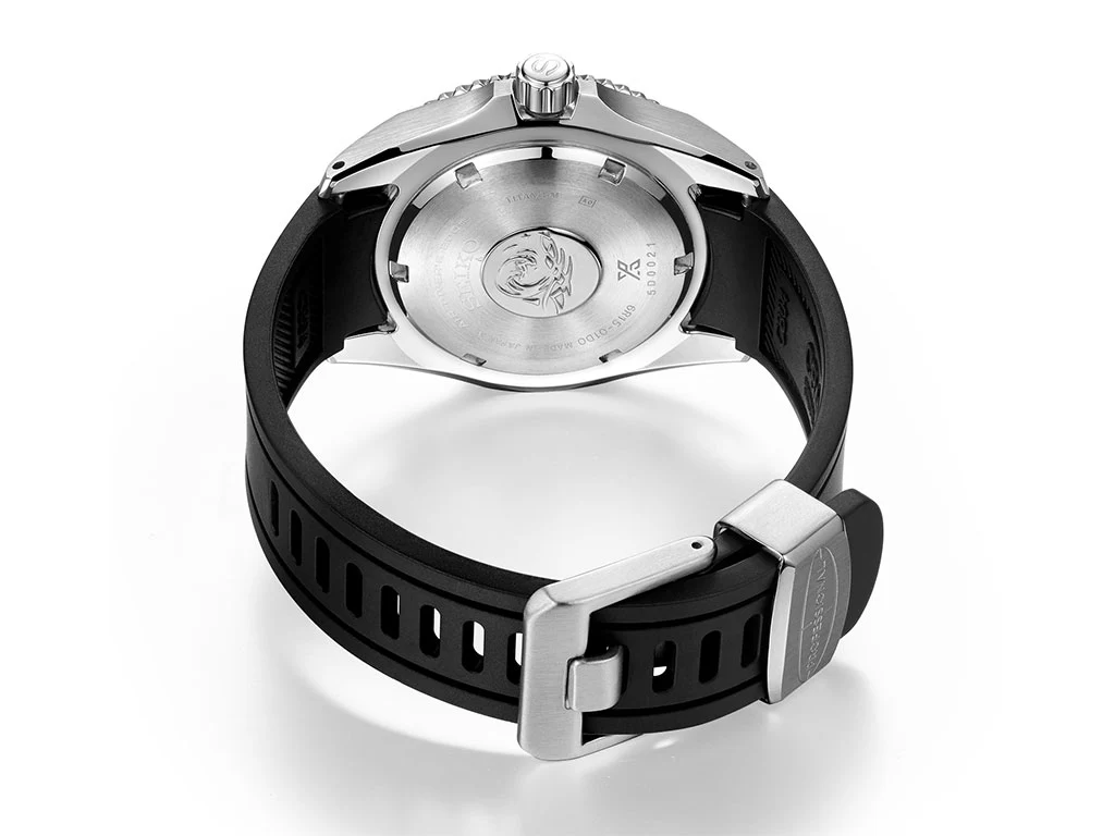 Seiko Shogun Series (CB04) - Curved End Rubber Strap - Image 6