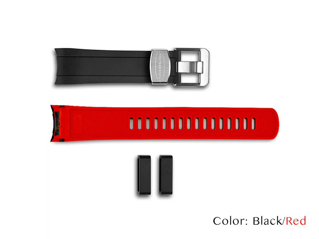 Seiko 5 Series (CB10) - Curved End Rubber Strap - Image 6