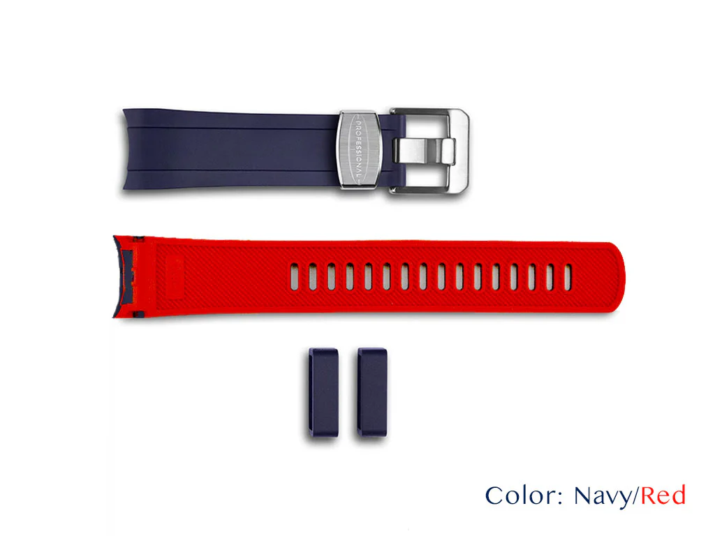 Seiko 5 Series (CB10) - Curved End Rubber Strap - Image 7