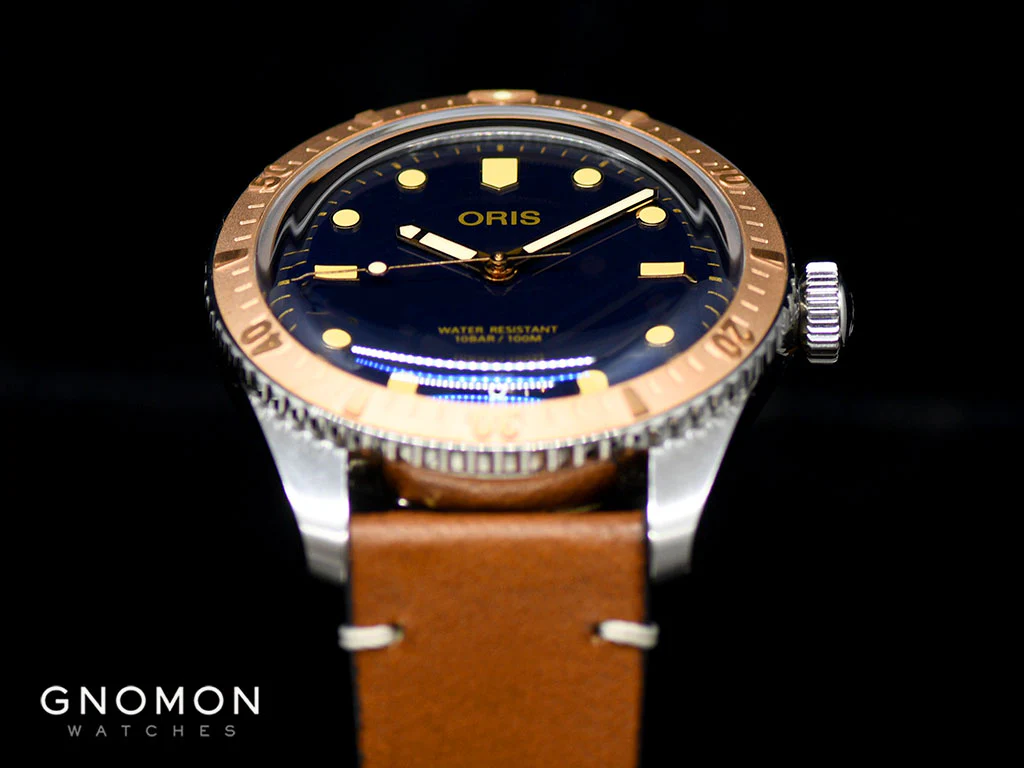 Divers Sixty-Five Bronze - Leather Ref. 01 733 7707 4355-07 5 20 45 - Image 5