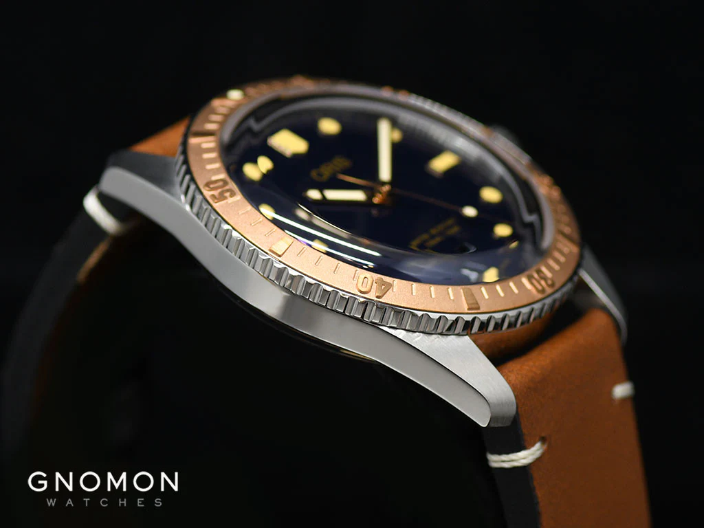 Divers Sixty-Five Bronze - Leather Ref. 01 733 7707 4355-07 5 20 45 - Image 7