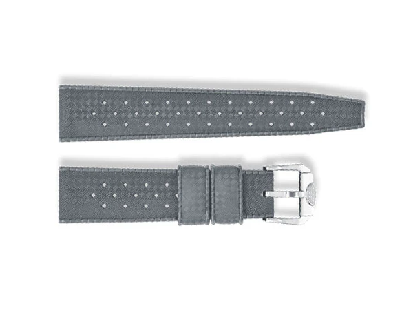 Squale Homage Rubber Strap Grey - 20mm - Image 2