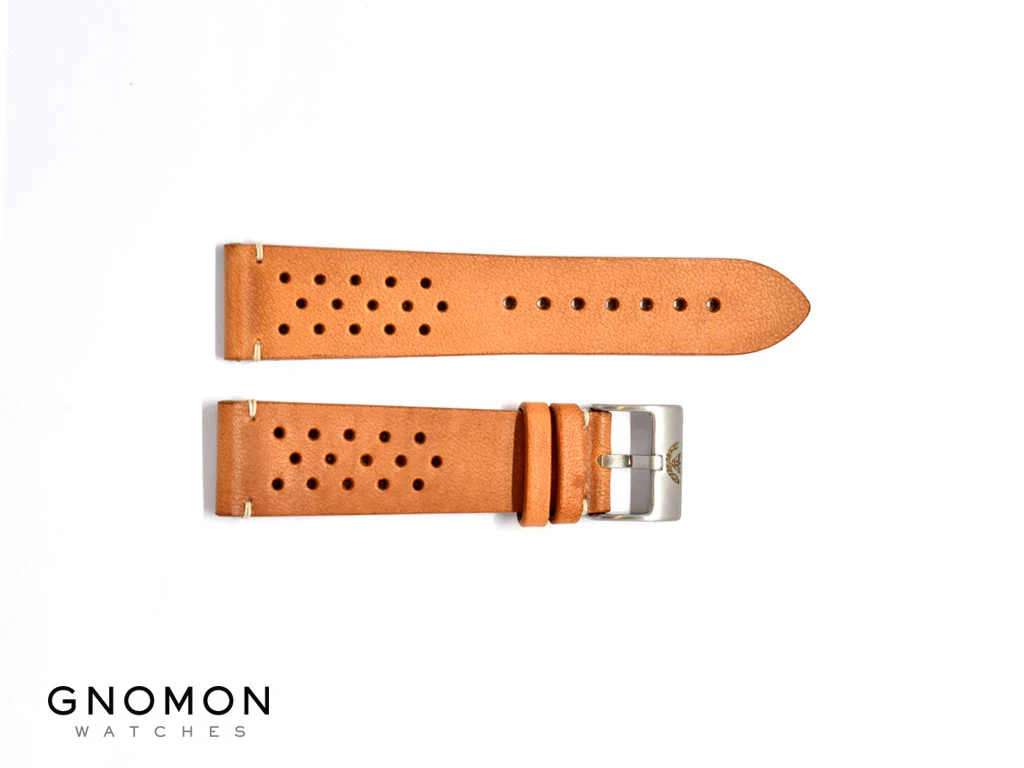 Squale Tan Handmade Leather Strap - 22mm - Image 2