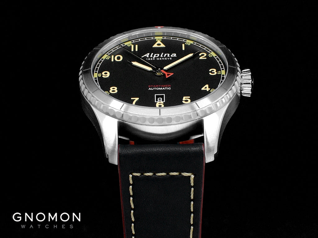 Startimer Pilot Automatic Black Vintage 41mm Ref. AL-525BBG4S26 - Image 6