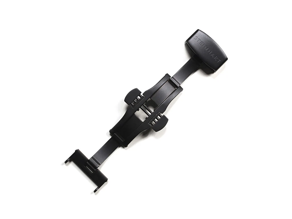 Steinhart Deployment Clasp - Black DLC - 18mm - Image 2