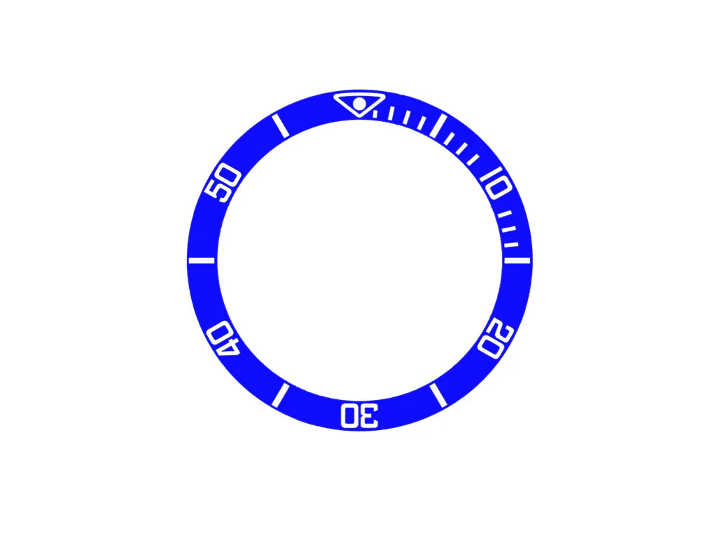 Sub Style Ceramic Bezel Insert Blue - Image 3