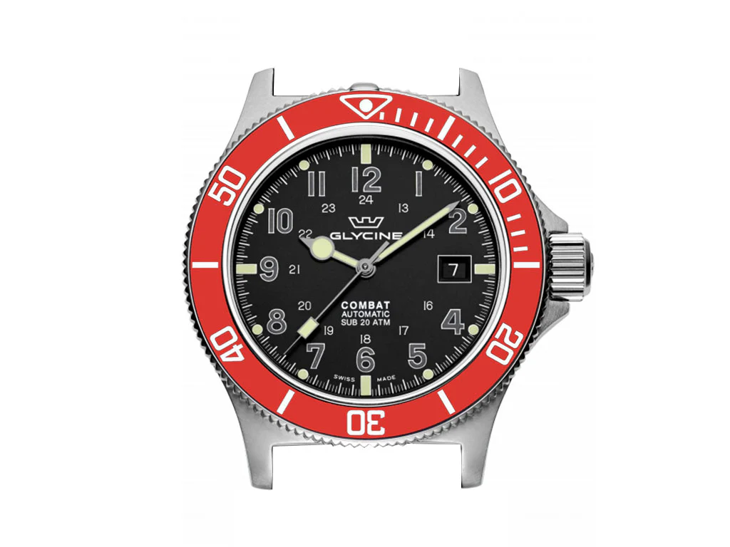 Sub Style Ceramic Bezel Insert Red - Image 2