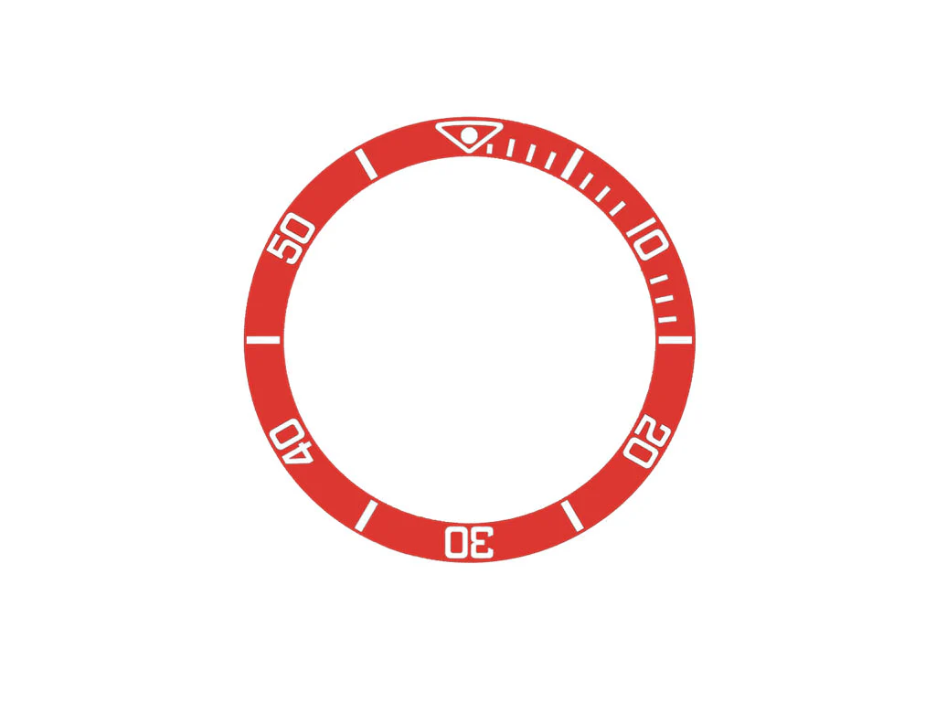 Sub Style Ceramic Bezel Insert Red - Image 3