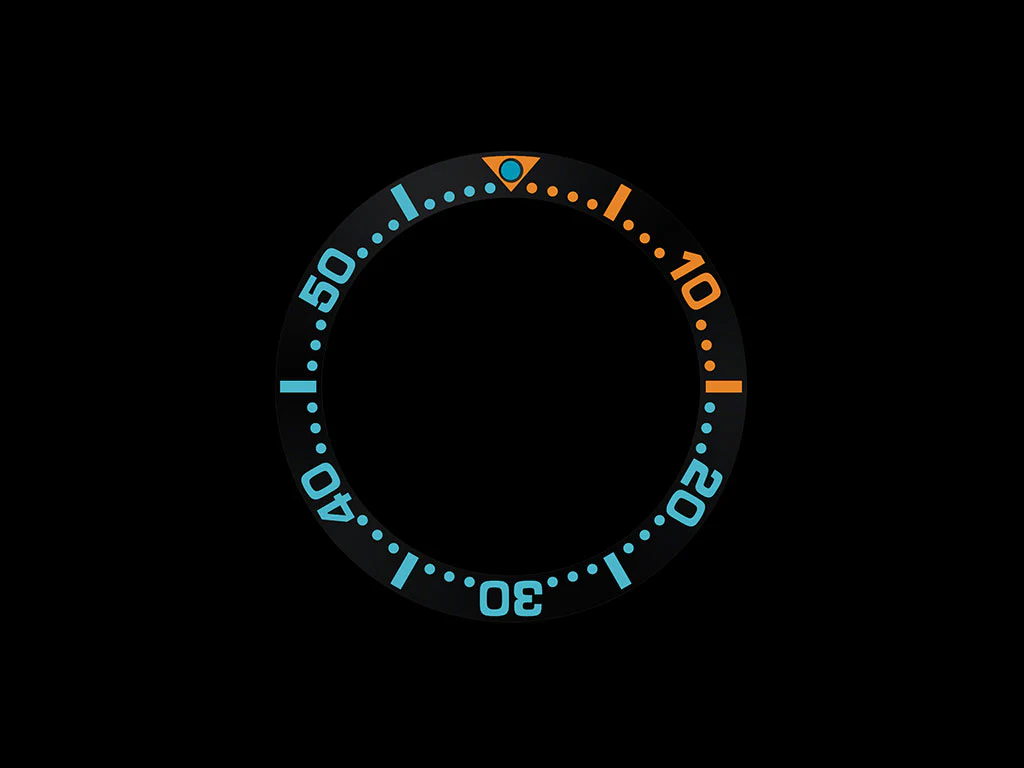 Sub Style Ceramic Bezel Insert Red Minute - Image 3