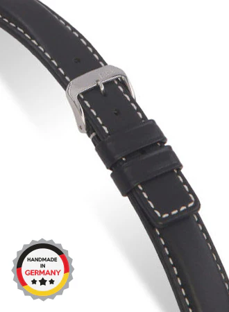 Submariner - Black - Leather(Hydrophobicity)