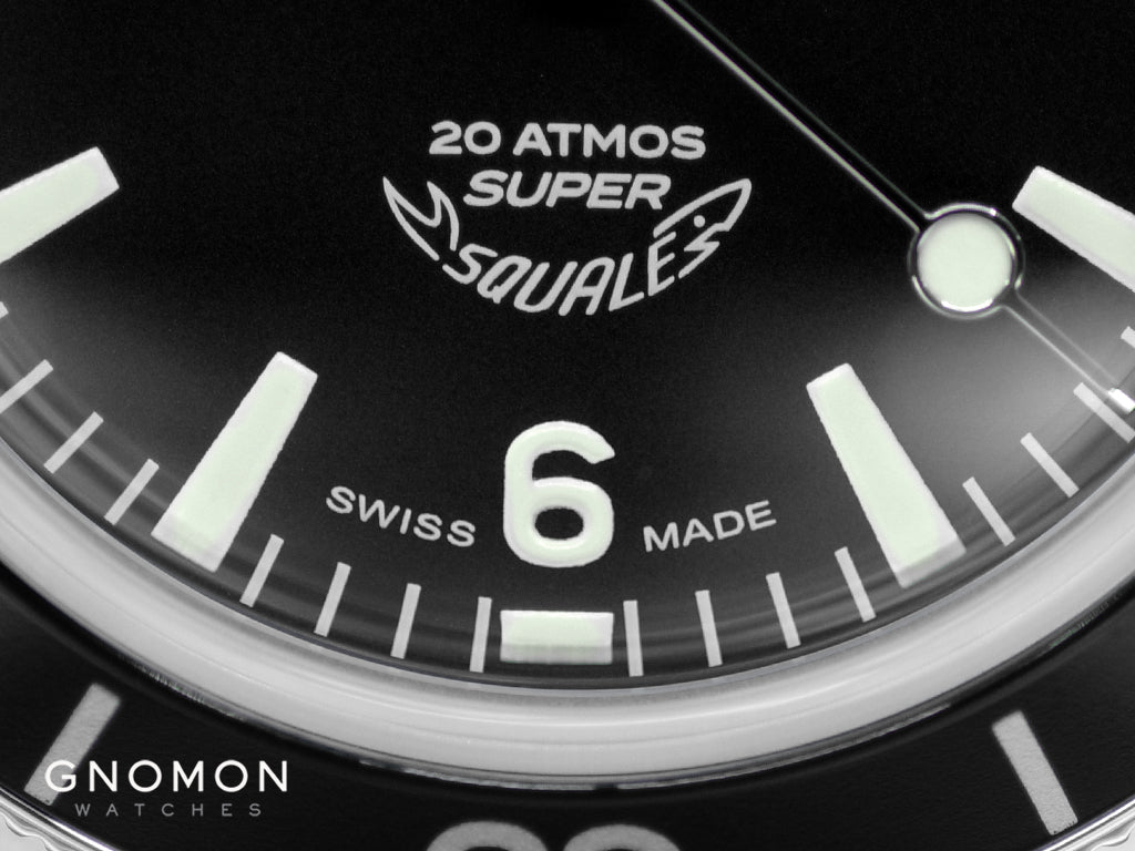 Super-Squale Arabic Numerals Black - Bracelet - Image 3
