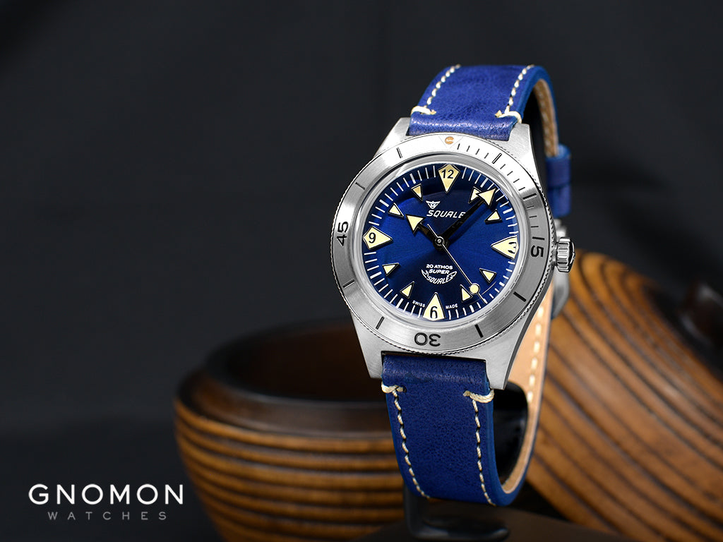 Super-Squale Big Arrows Blue - Leather - Image 2