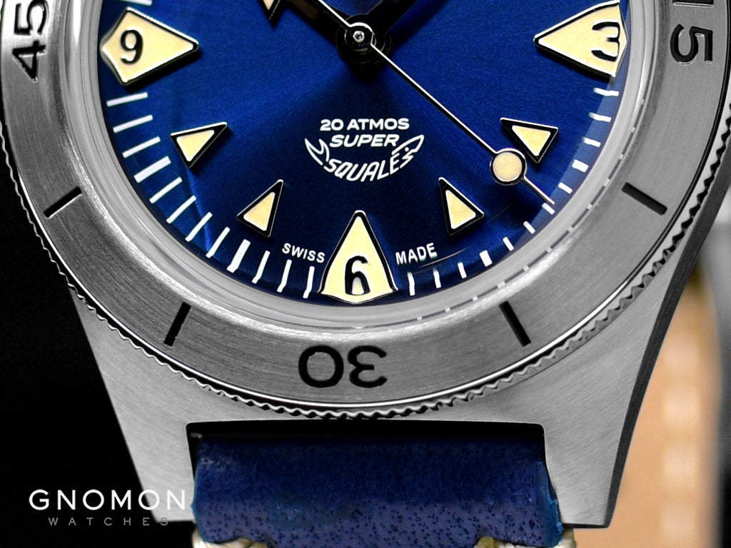 Super-Squale Big Arrows Blue - Leather - Image 3