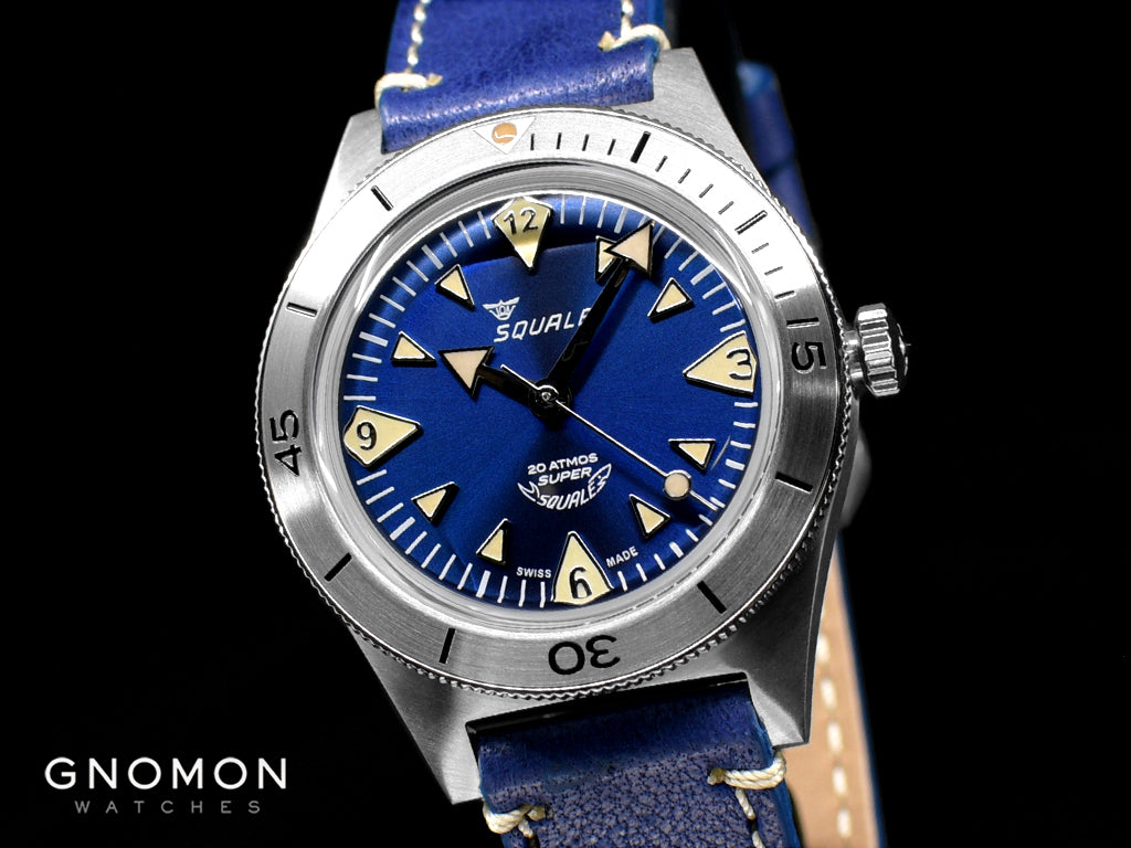 Super-Squale Big Arrows Blue - Leather - Image 5