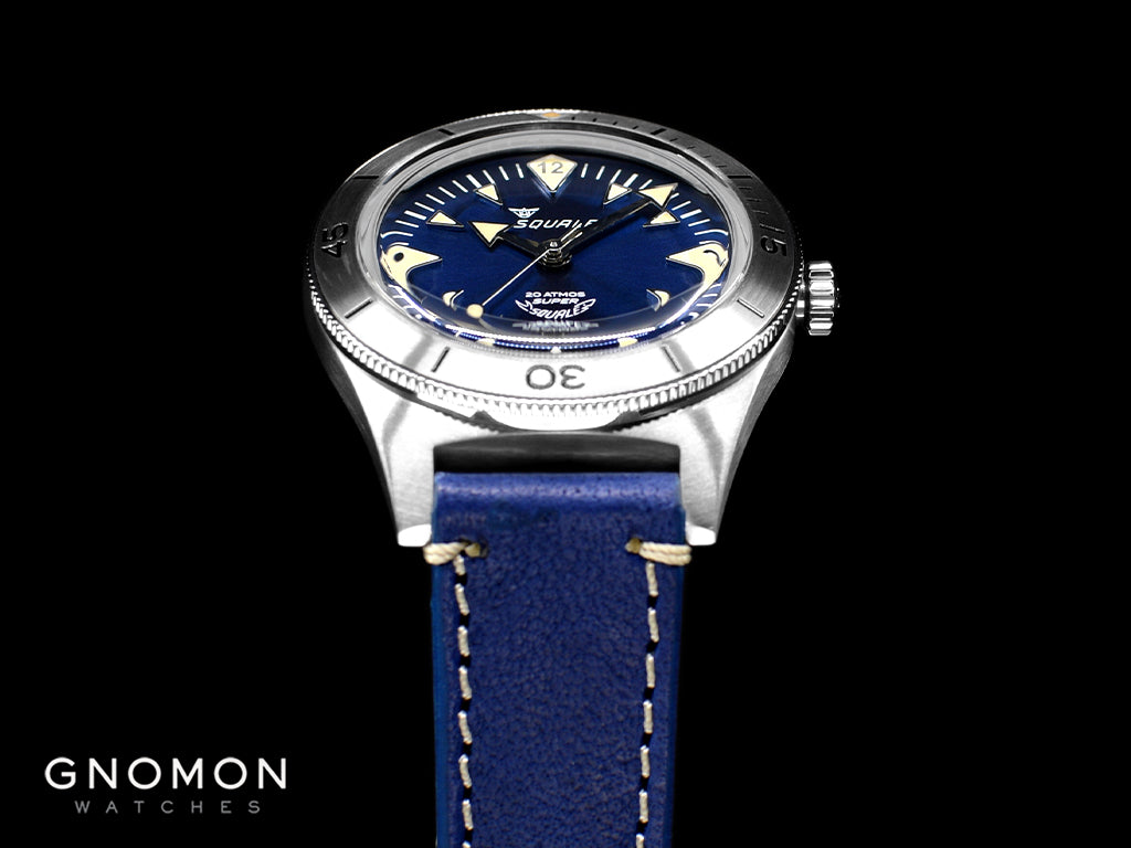 Super-Squale Big Arrows Blue - Leather - Image 6