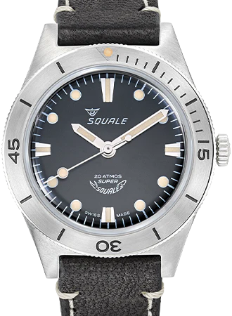 Super-Squale Sunray Black - Leather