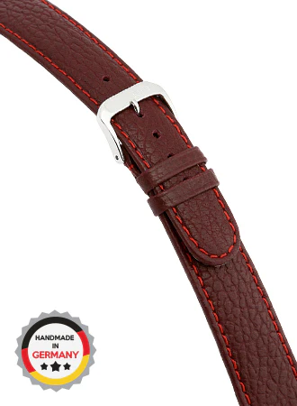Texas - Burgundy - Buffalo Grained