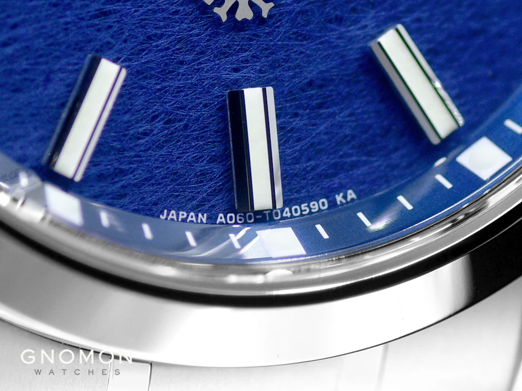 The Citizen Eco-Drive Tosa Washi Navy Blue Ref. AQ4091-56L - Image 3