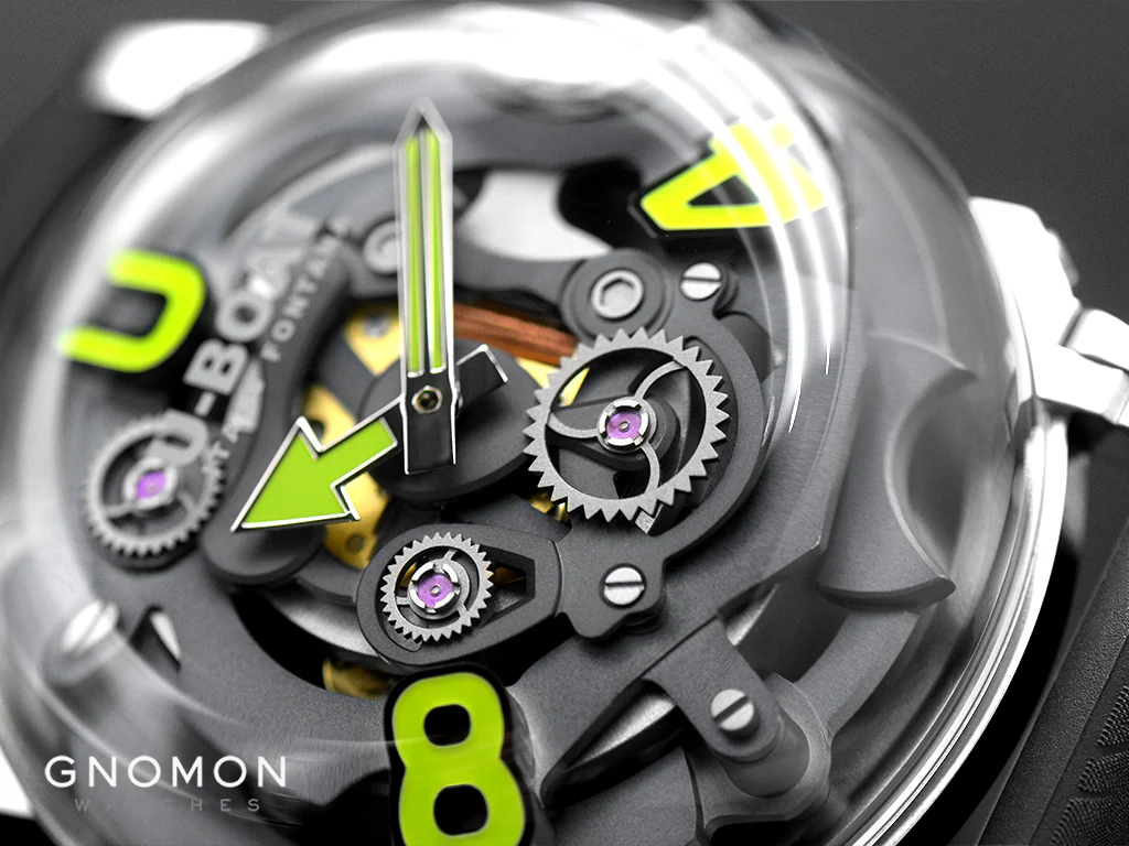 U-65 44mm SS Green Ref. 3350 - Image 4