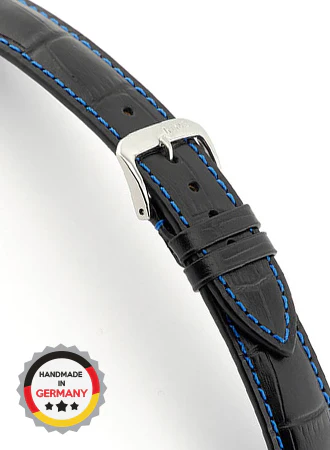 Vegas - Navy - Alligator Grained