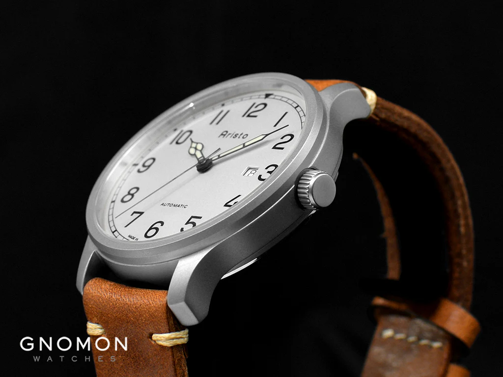 Vintage Marine Grey 42 Leather 3H215A - Sapphire - Image 7
