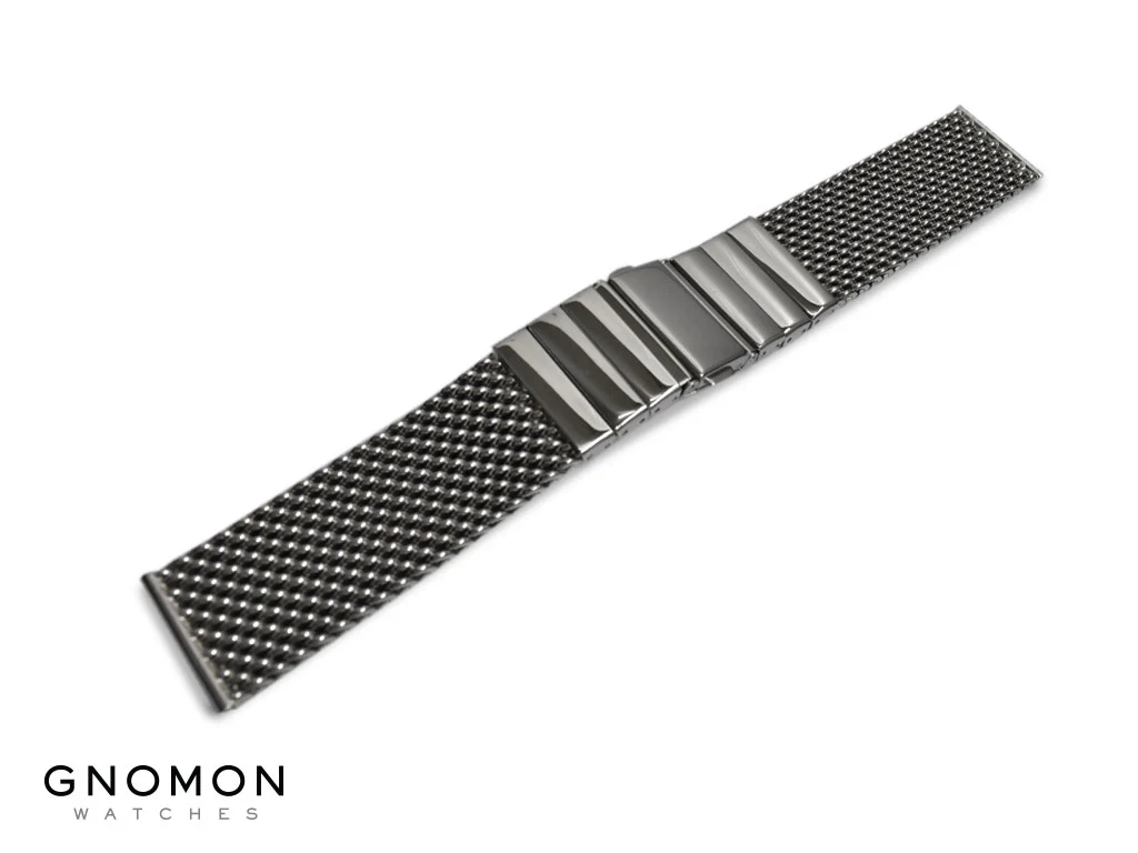 Vollmer Polished Mesh Bracelet - 20mm, 22mm - Image 3