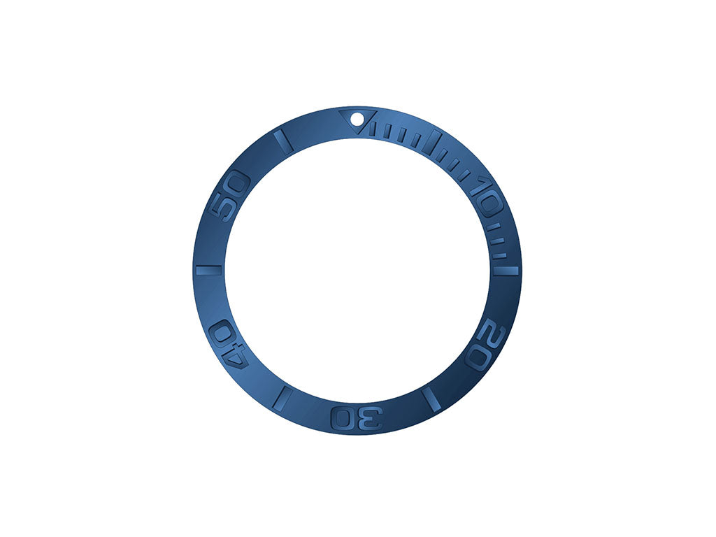 YM Style Ceramic Bezel Insert Blue - Image 2